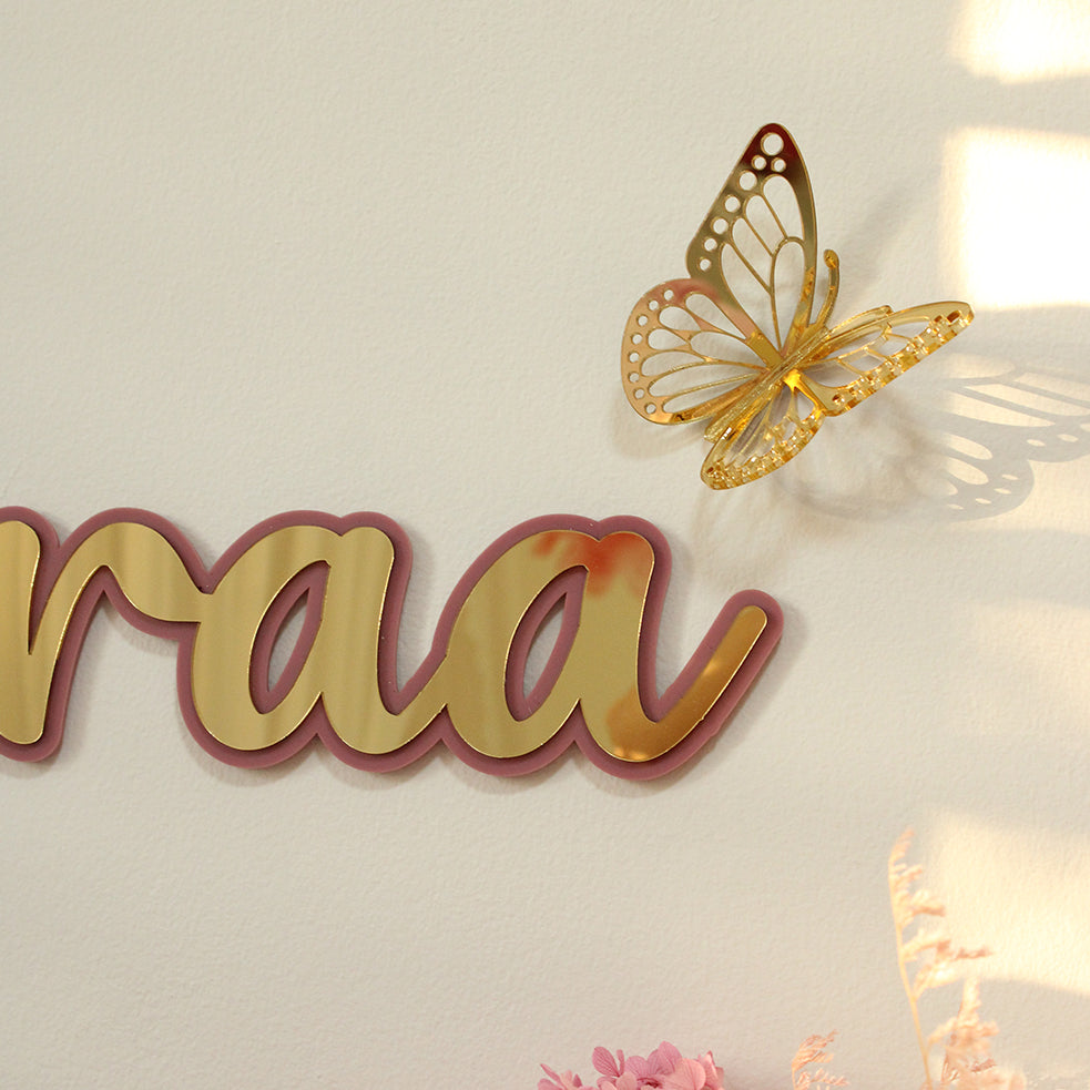 3D Luxury Acrylic Butterflies