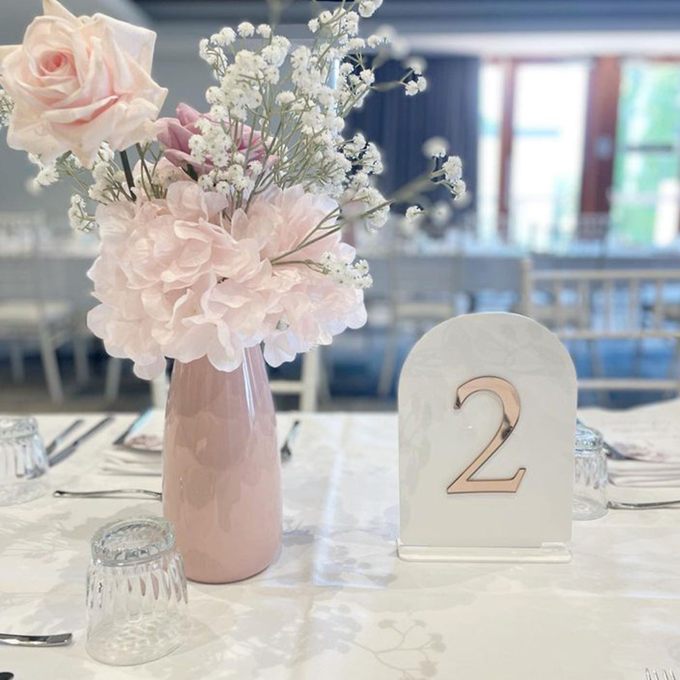 Acrylic Table Numbers