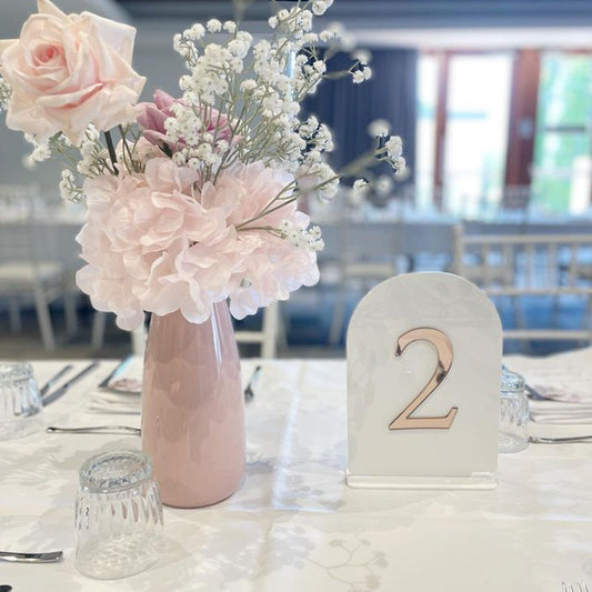 Acrylic Table Numbers