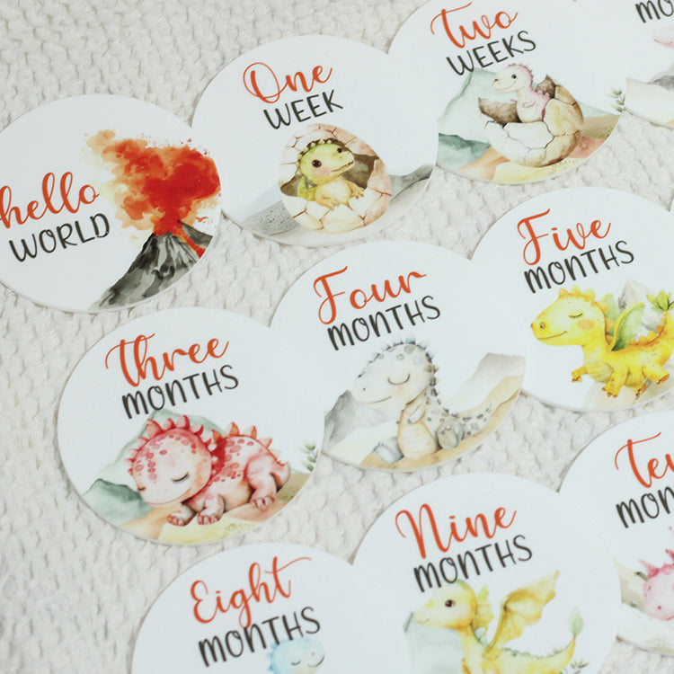 Dino World Milestone Set