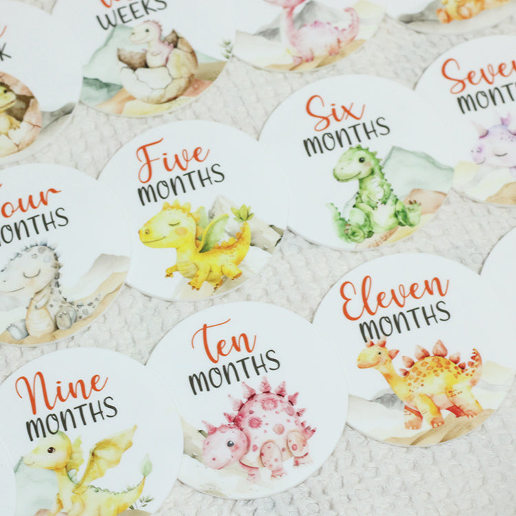 Dino World Milestone Set