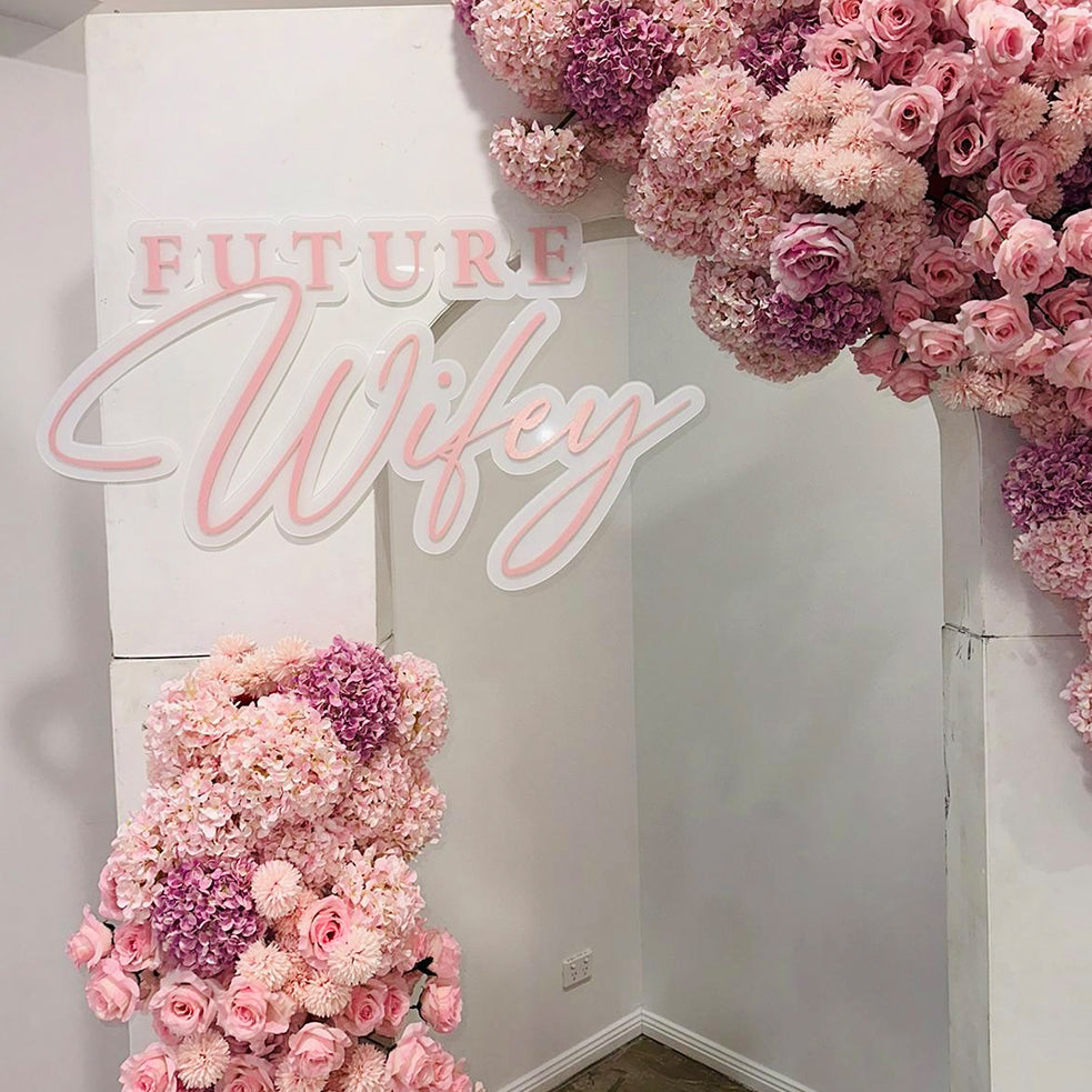 Double Name Acrylic Sign