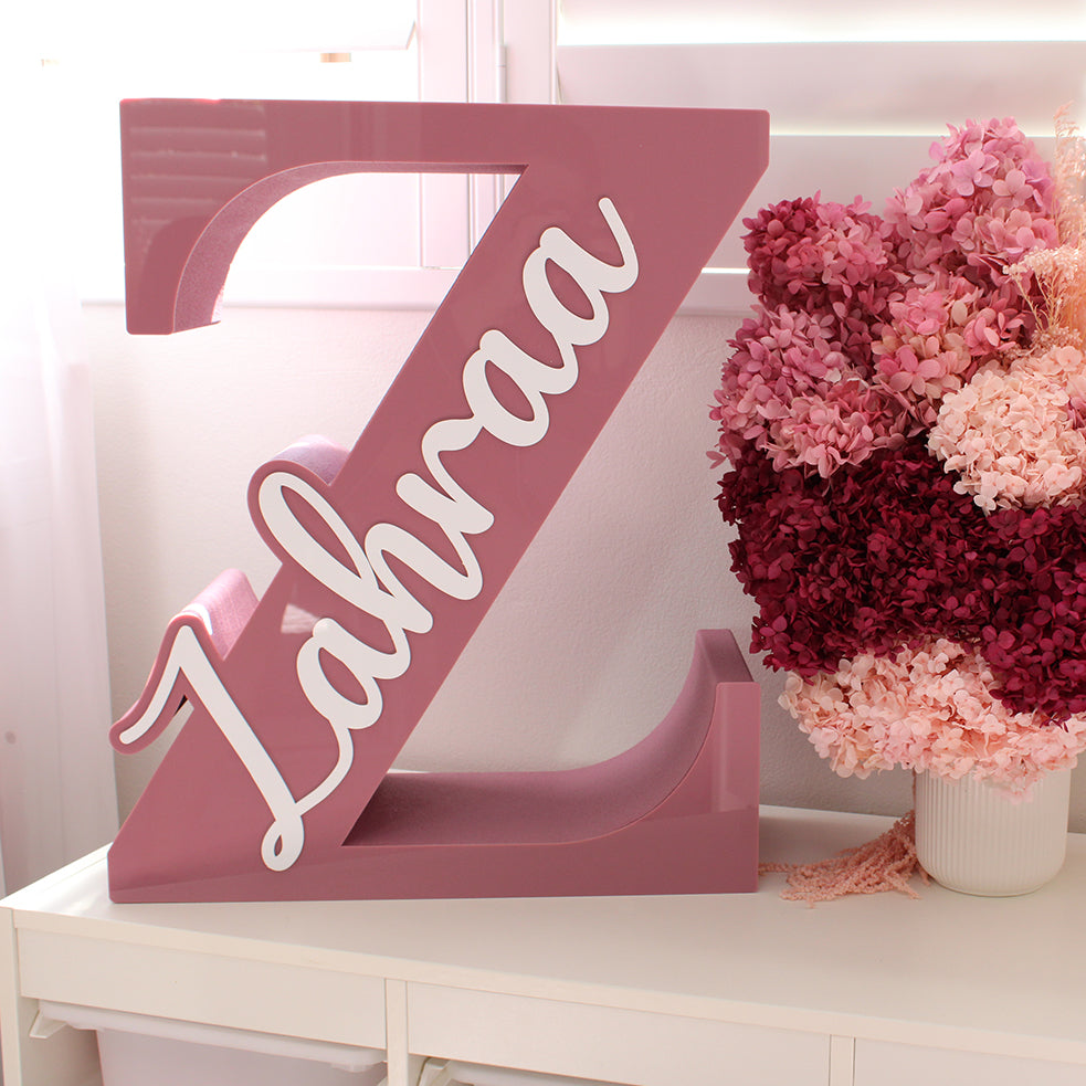 Freestanding Foam Letters