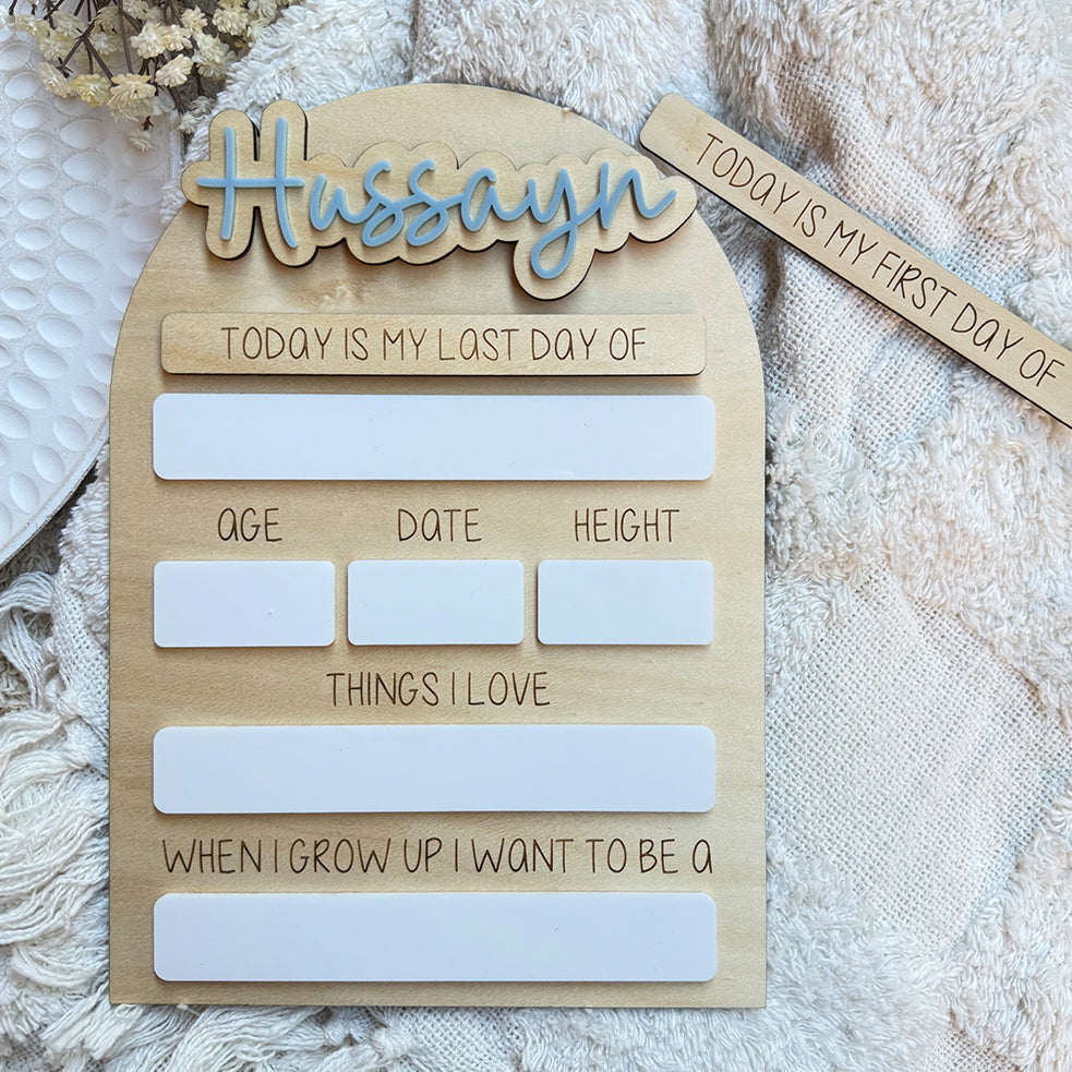 Interchangeable School Board