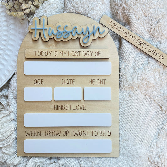 Interchangeable School Board