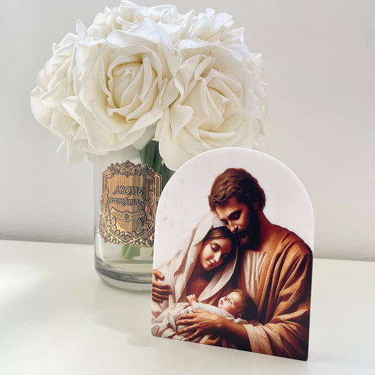 Arch White Marble Stone