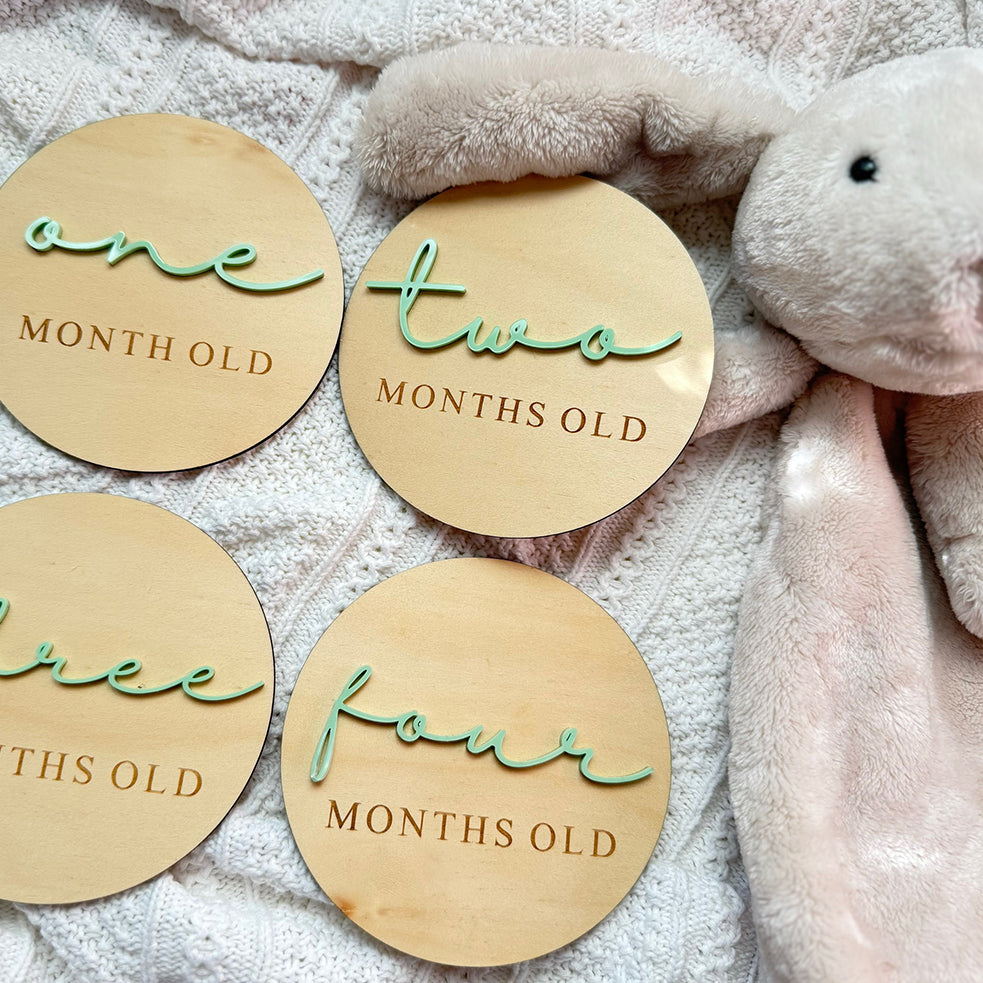 Natural Round Milestones