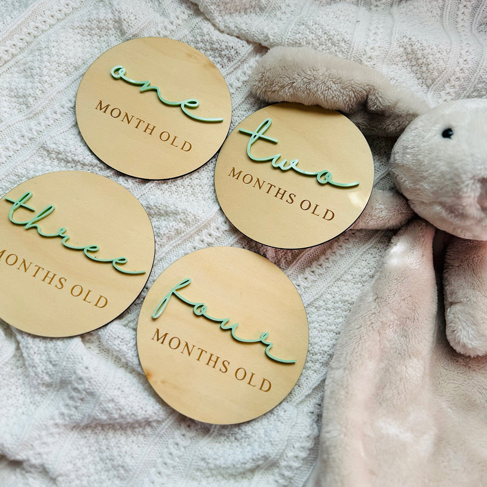 Natural Round Milestones