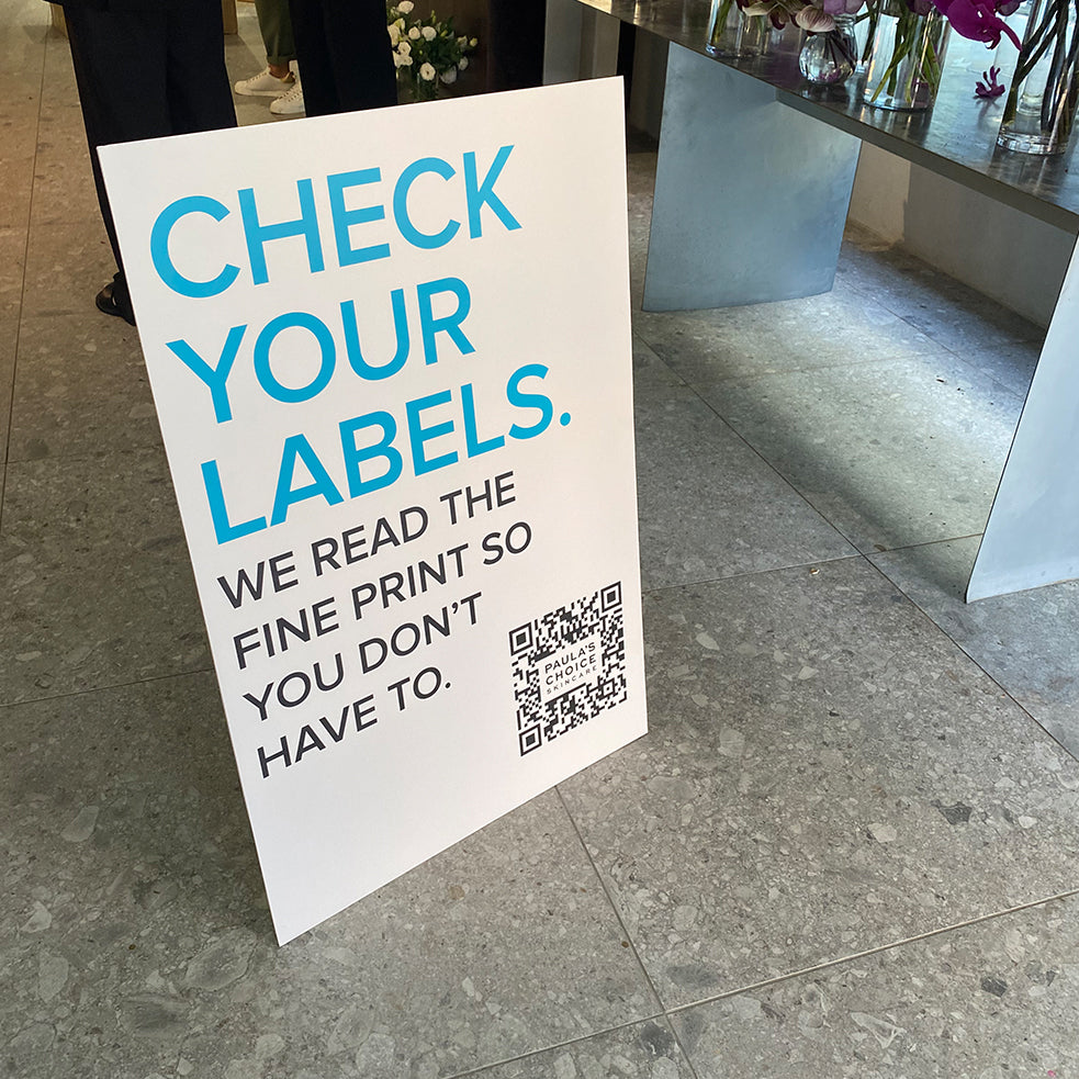 Printed Welcome Signs