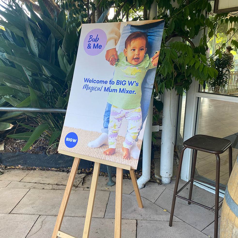 Printed Welcome Signs