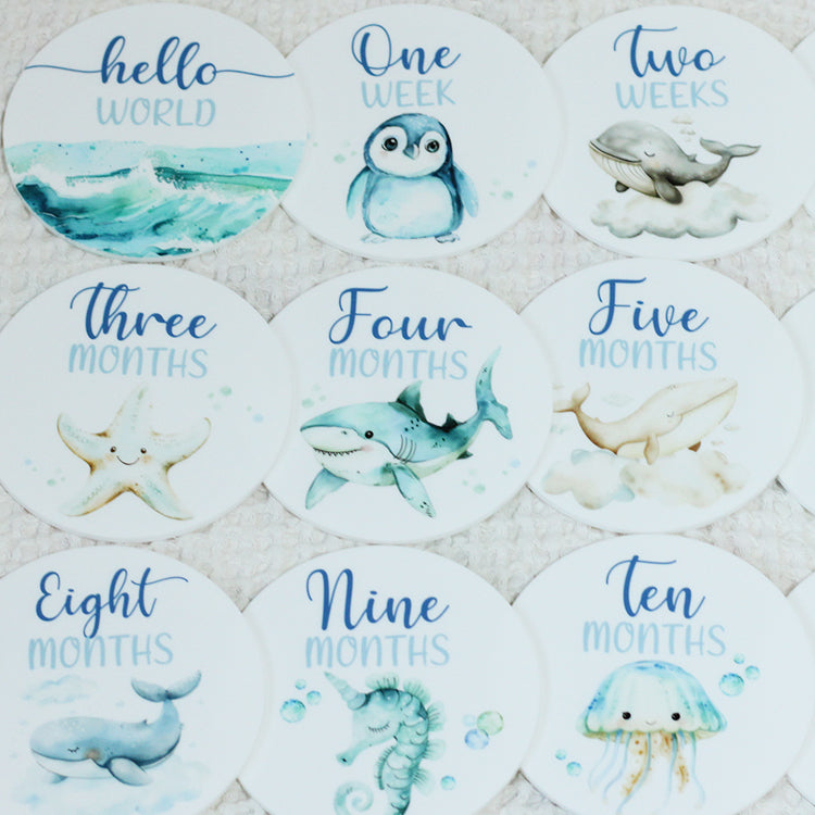 Under the Sea Milestone Set