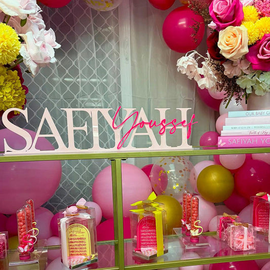 Two Name Freestanding Sign