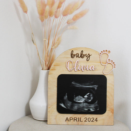 Ultrasound Announcement Plaque
