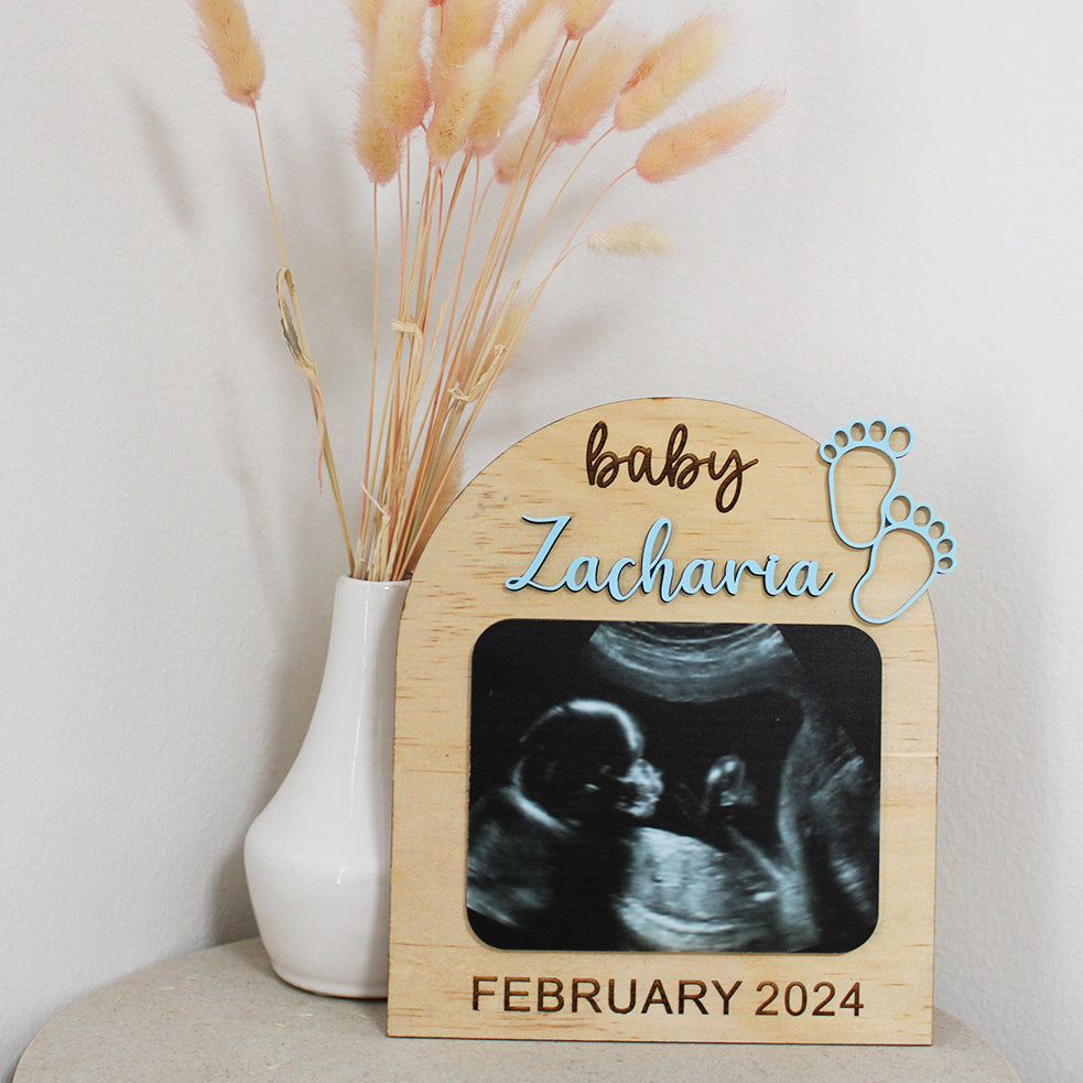 Ultrasound Announcement Plaque