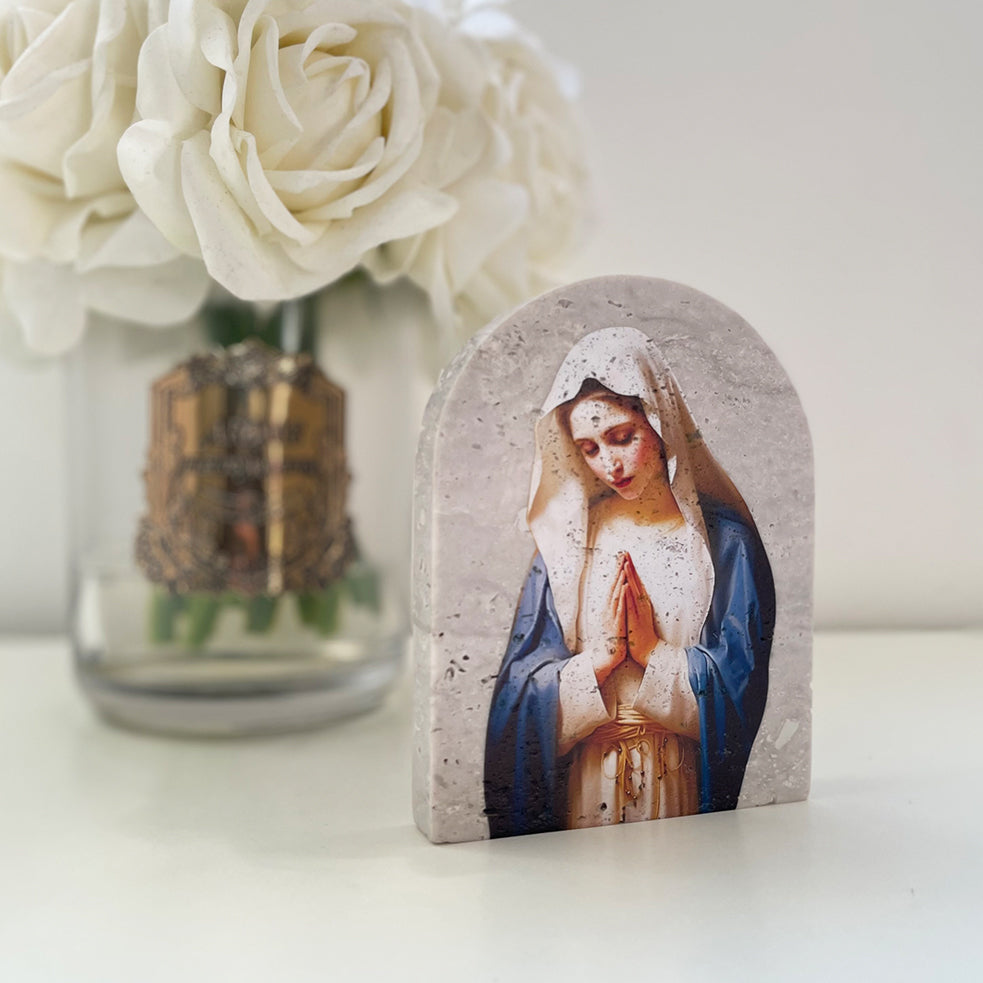 Arch White Travertine Stone