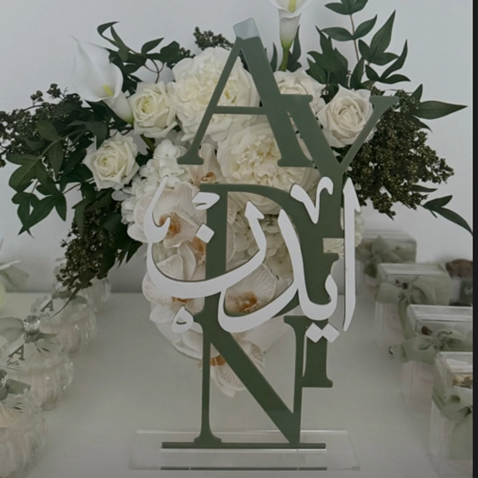 Standing Name Plaque